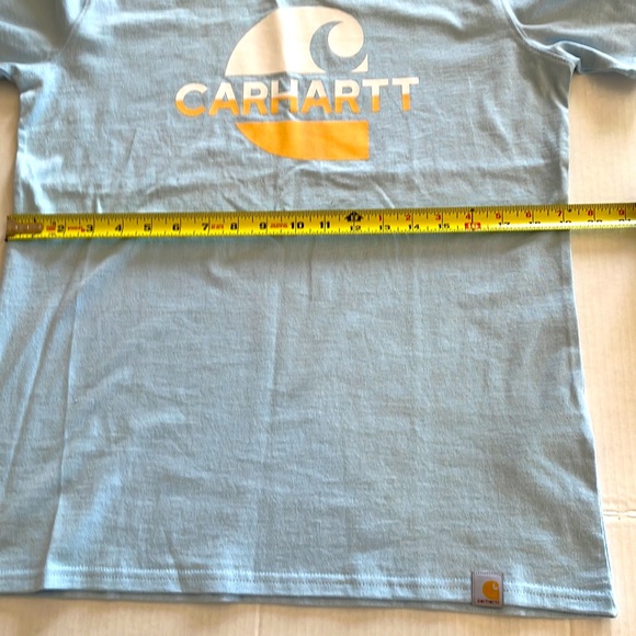 Carhartt Women S heavy weight, short sleeve, faded C graphic T-shirt, New W Tags - Picture 7 of 9